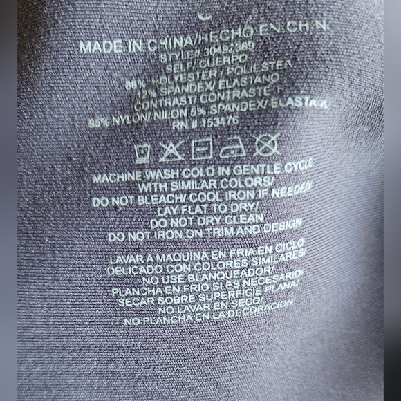 Thrive Société Leggings Reflective Racer Stripes High-rise Ankle Grey Mesh Small - Picture 5 of 9